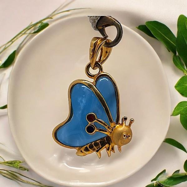 Marble stone locket